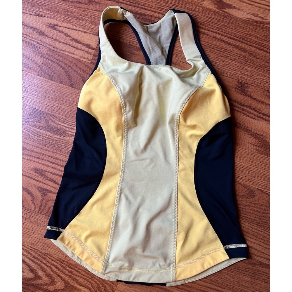 Lululemon Yellow Racerback Tank size 4